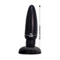 *Plug de Silicone Simples (P6513) - Preto