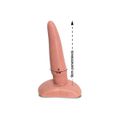 *Plug de Silicone Básico Silicone (P6581) - Bege