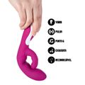 *Vibrador Ponto G Mika (PG095) - Roxo