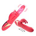 *Vibrador Ponto G Recarregável Com Esferas VP(PG122-CZPG122) - Vermelho