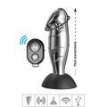 *Plug em Aço Recarregável Com Controle VP (PL093-CZPL93) - Cromado