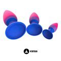 * Kit Plug Com Ventosa VP (PL095-CZPL95) - Colorido
