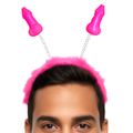 *Tiara Com Mini Pênis (FC1458-RA1458-RA201) - Rosa