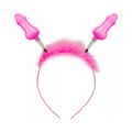 *Tiara Com Mini Pênis (FC1458-RA1458-RA201) - Rosa