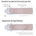 Capa Peniana de 13cm Para 15cm Extender Cristal (SS120) - Translúcido