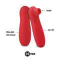 *Estimulador Com Pulsação Woman VP -(SU022-CZSU22) - Vermelho
