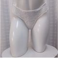 Calcinha Luxo Para Personalização Com Tira Removível - (TO036) - Branco