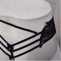 Calcinha Luxo Para Personalização Com Tira Removível - (TO036) - Preto