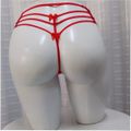 Calcinha Luxo Para Personalização Com Tira Removível - (TO036) - Vermelho