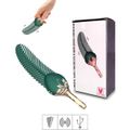 *Vibrador Recarregável Formato de Pena VP(VB201-CZVB201) - Verde