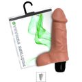 *Prótese 12x12cm Com Vibro e Ecroto (VB211) - Bege