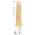 Prótese 19x15cm Com Vibro Cyber Dildo (CYB07-17020) - Bege