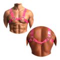 *Harness Peitoral (GS101704) - Rosa