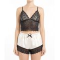 *Baby Doll Ivete Íntima Delas (ID897-ST861) - Creme