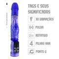 Vibrador Rotativo Youvibe VP (RT002S-ST349) - Roxo