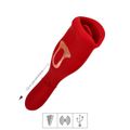 Vibrador Recarregável Formato de boca Honey Mouth II VP (VB154) - Vermelho