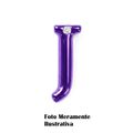 *Letras Para Personalização Lilás (HA180L) - J
