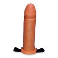 *PROMO - Capa Peniana 17cm Com Cinta (17529) - Bege