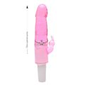 Vibrador Formato De Pênis SI (5101) - Rosa