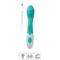 Vibrador Ponto G Com Estimulador Brighty SI (5222) - Azul