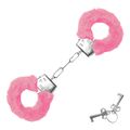*Algema Do Amor em Metal Com Pelúcia SI (5268) - Rosa