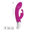 Vibrador Pretty Love Com Estimulador Christ SI (5332) - Magenta