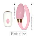 Vibrador Para Casal Recarregável Duplo SI (5836) - Rosa