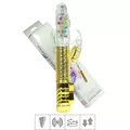 *Vibrador Vai e Vem Female Com Estimulador SI (17450-6045) - Dourado