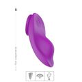 Vibrador de Calcinha Leaf SI (7124) - Roxo