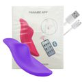 Vibrador de Calcinha Via APP Paname SI (7386) - Roxo