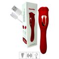 Vibrador Recarregável Formato de Boca Crowley SI (7862) - Vermelho