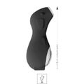 *Vibrador Com Pulsação Quiet SI (7878) - Preto