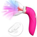 Vibrador Com Sucção Recarregável Mildred SI (7884) - Magenta