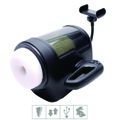 *Masturbador Lanterna Com Vibro e Suporte Para Celular SI (8592) - Preto