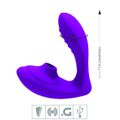 Vibrador Ponto G Com Pulsação (8685) - Roxo