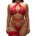 Body Sexy Plus Size (CP7010) - Vermelho