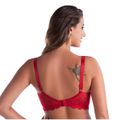 *Soutien Duanip Sem Aro E Sem Bojo (DU759). - Vermelho