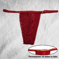 *Calcinha Para Personalização (ST961) - Vermelho