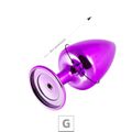 Plug Metálico G Personalittè (HA187) - - Lilás