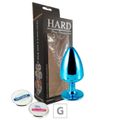 Plug Metálico G Personalittè Com Duas Pedras - (HA187PE) - Azul