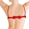 *Soutien Recorte Com Detalhe Atras Em Laço (OB348). - Vermelho