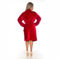 *Roupão Veludo (PS8357) - Vermelho