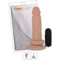 Prótese 13x11cm Com Vibro Tom Classic Upper (UP859-1) - Bege