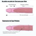 Capa Peniana de 13cm Para 18cm Extensora VP (CA017) - Padrão