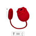 Estimulador Recarregável Formato de Rosa Immortal Flower SI (7516) - Vermelho