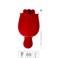 Estimulador Recarregável Formato de Rosa Forget Me Not SI (7243) - Vermelho