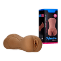 Masturbador Vagina em Cyberskin Super Real SI (6771) - Marrom