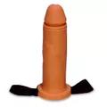 *PROMO - Capa Peniana de 12cm Para 13cm Com Cinta (17531) - Bege