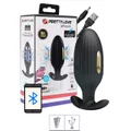 Plug de Silicone Com Vibro Jefferson (6236) - Preto