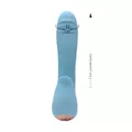 Vibrador De Ponto G e Clitóris Recarregável SI (7214). - Azul